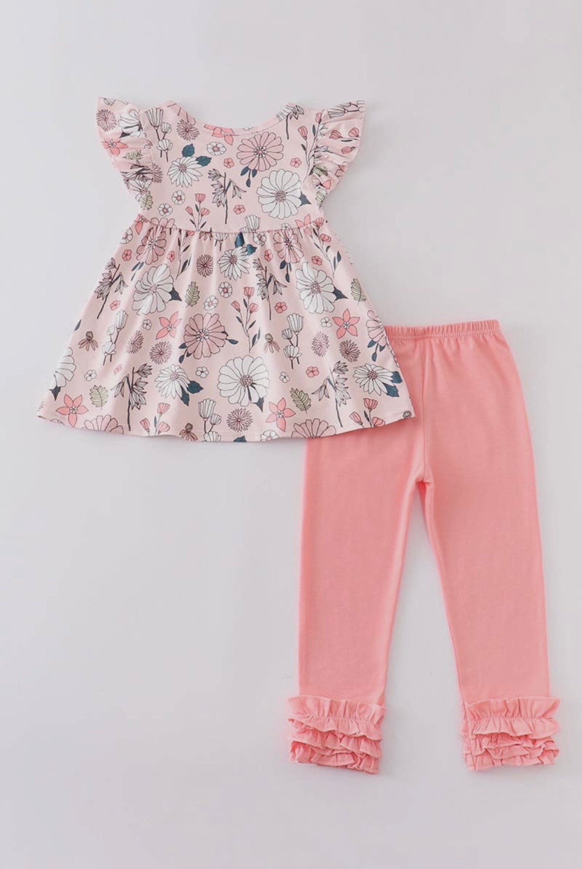 Retro Pink Flower Outfit