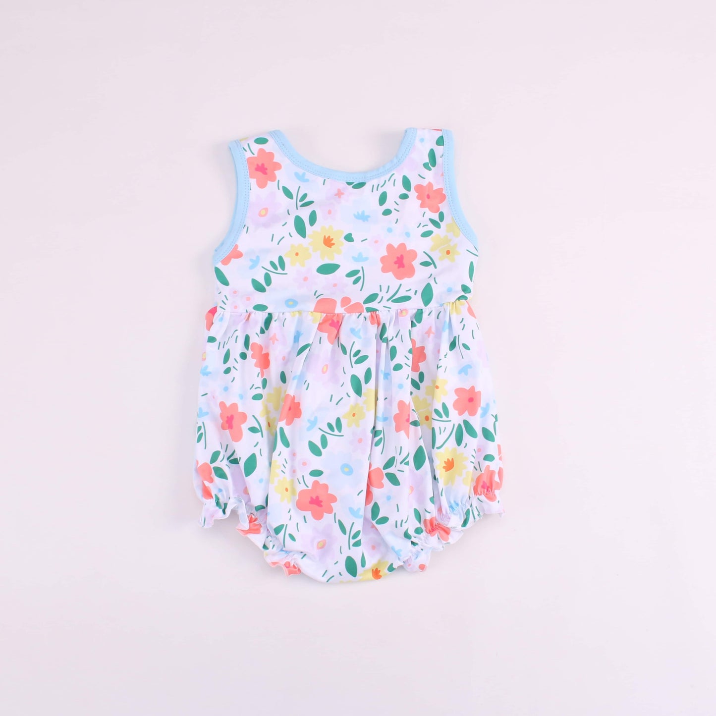 Three Butterfly Two Pocket Romper
