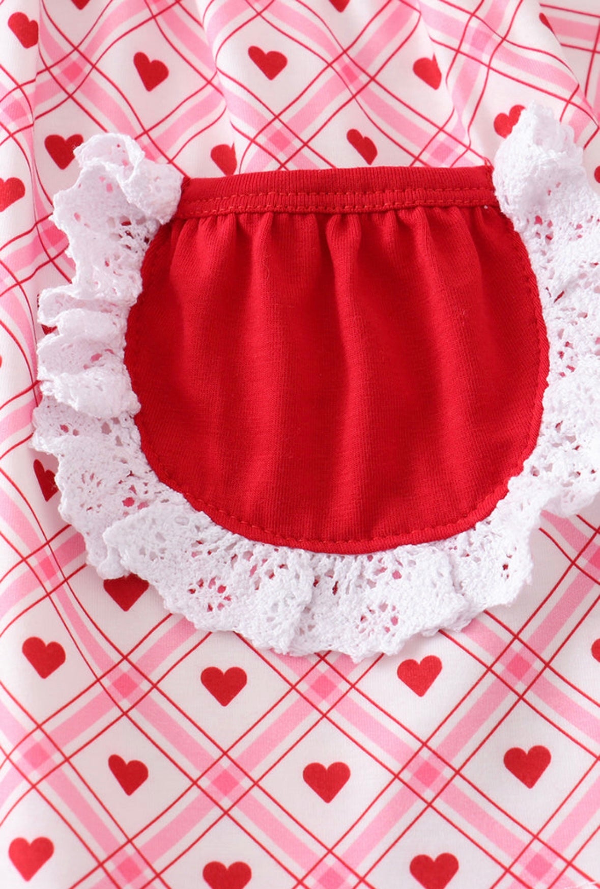 Red Heart Two Pocket Outfit