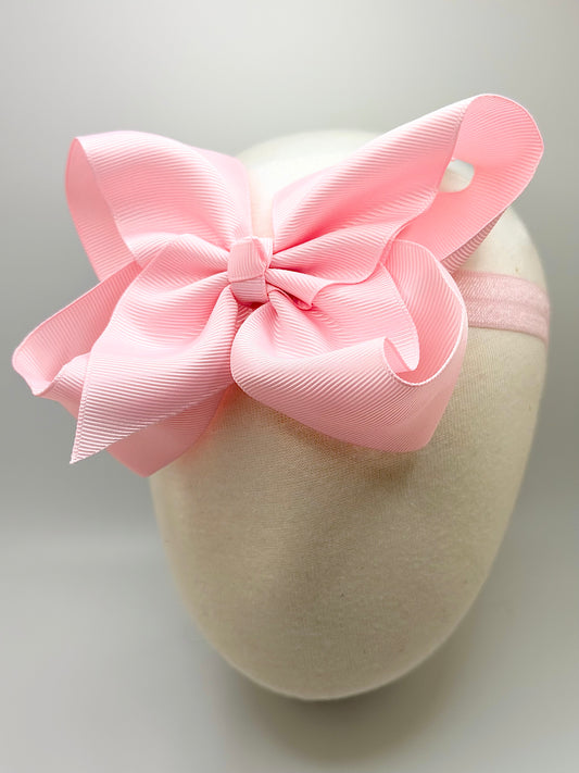 Light Pink Headband Bow