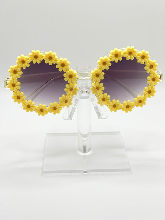 Yellow Daisy Sun Glasses