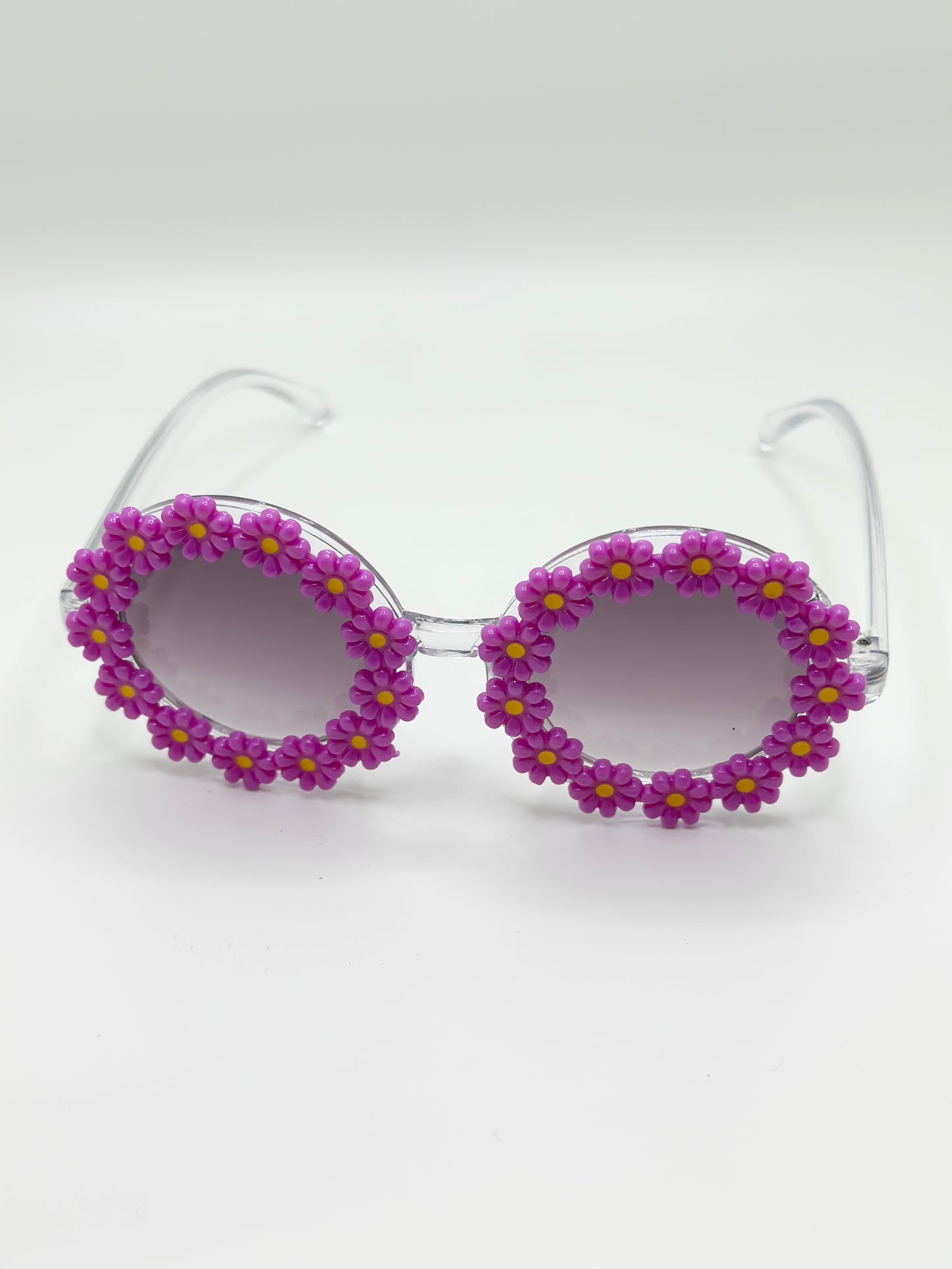 Purple Daisy Sun Glasses