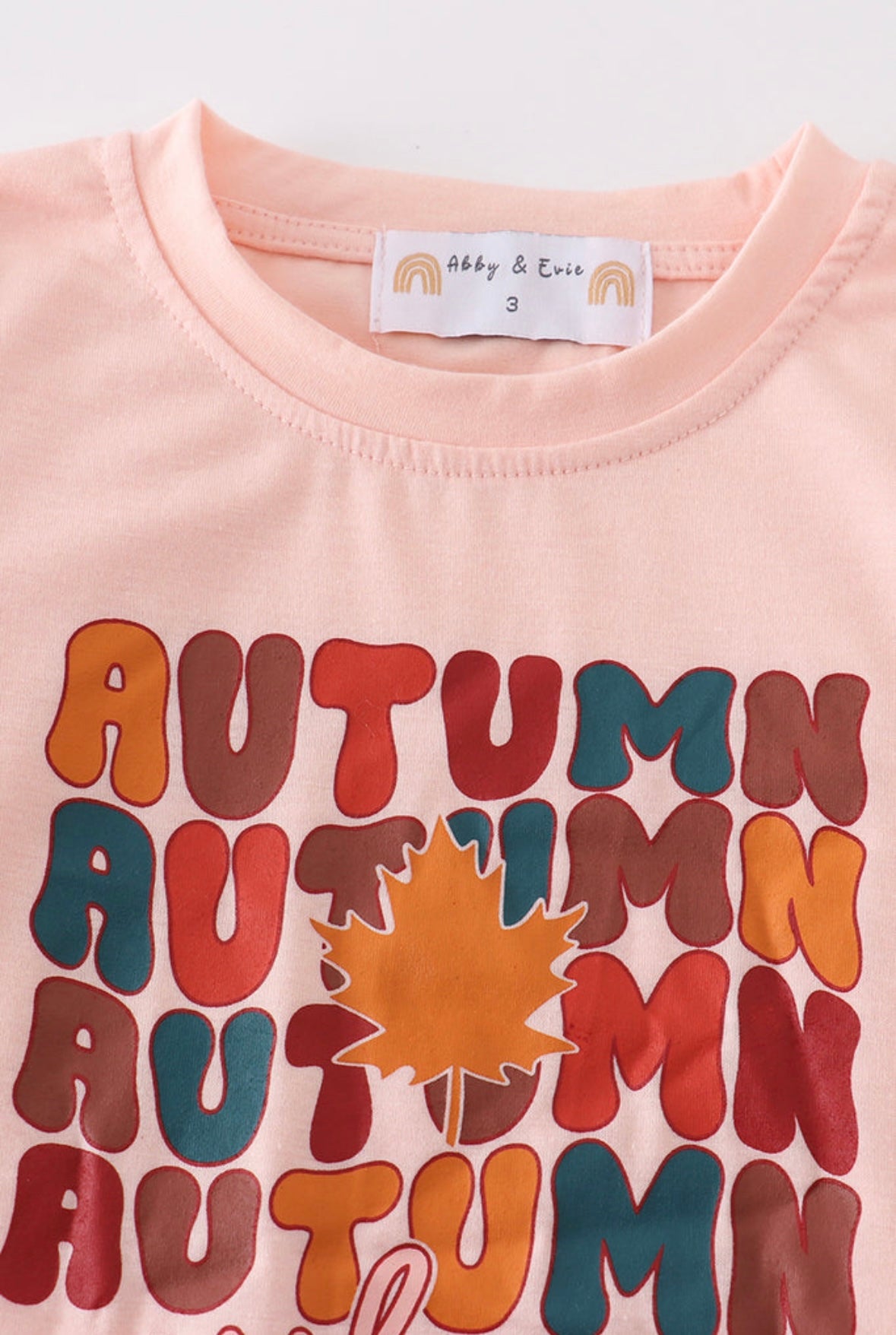 Peach Autumn Vibes Lightweight Shirt