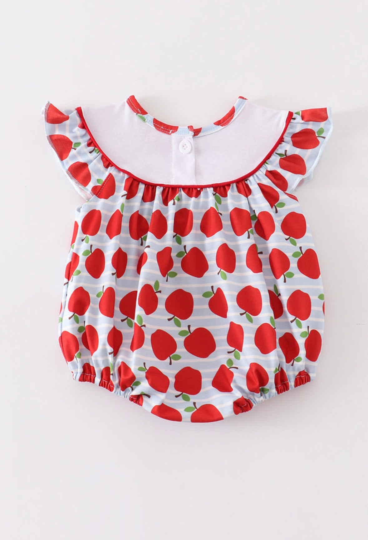 Two Pocket Apple Appliqué Bubble