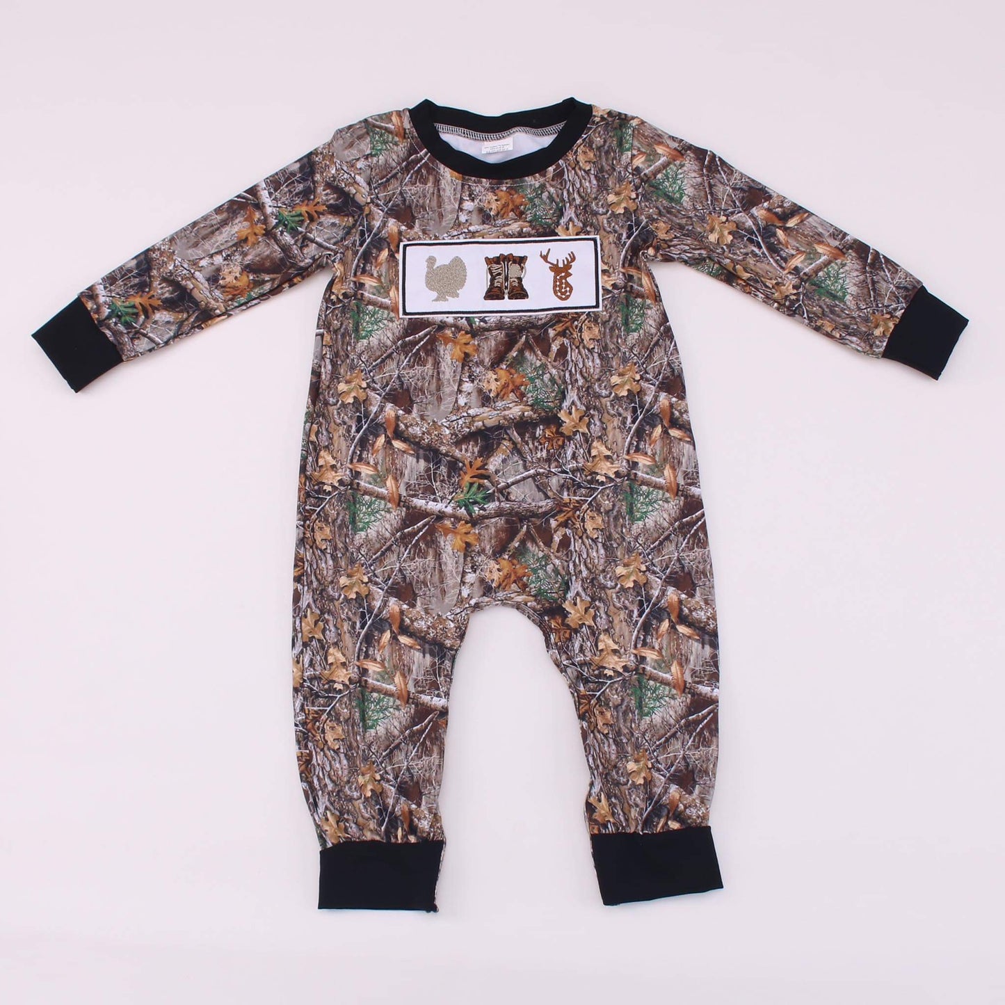 Boys Camo Hunting Romper