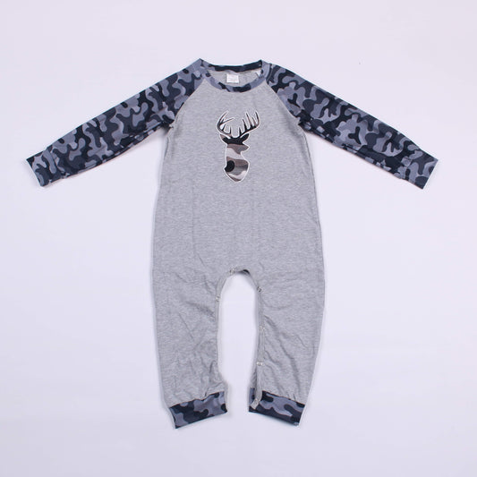 Boys Buck Romper