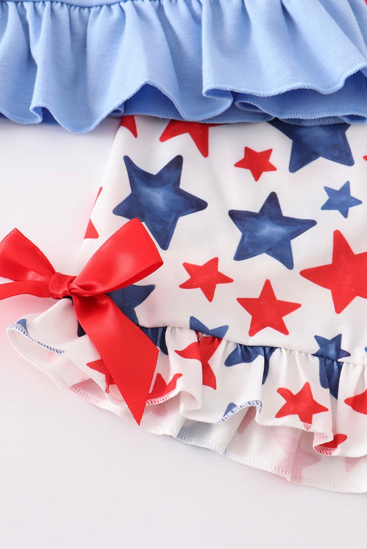 Red White and Blue Star Outfit