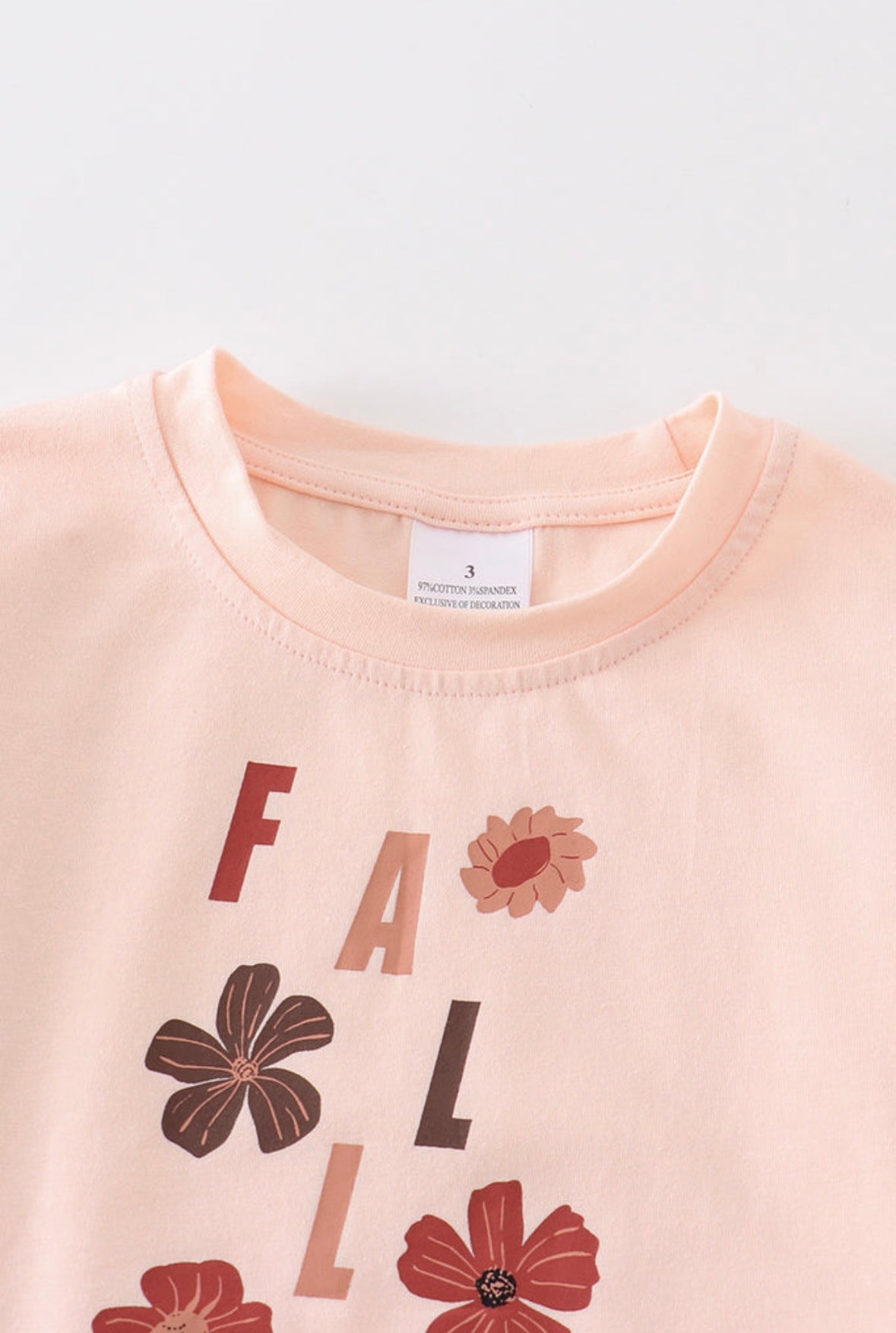 Fall Pale Peach Lightweight Shirt