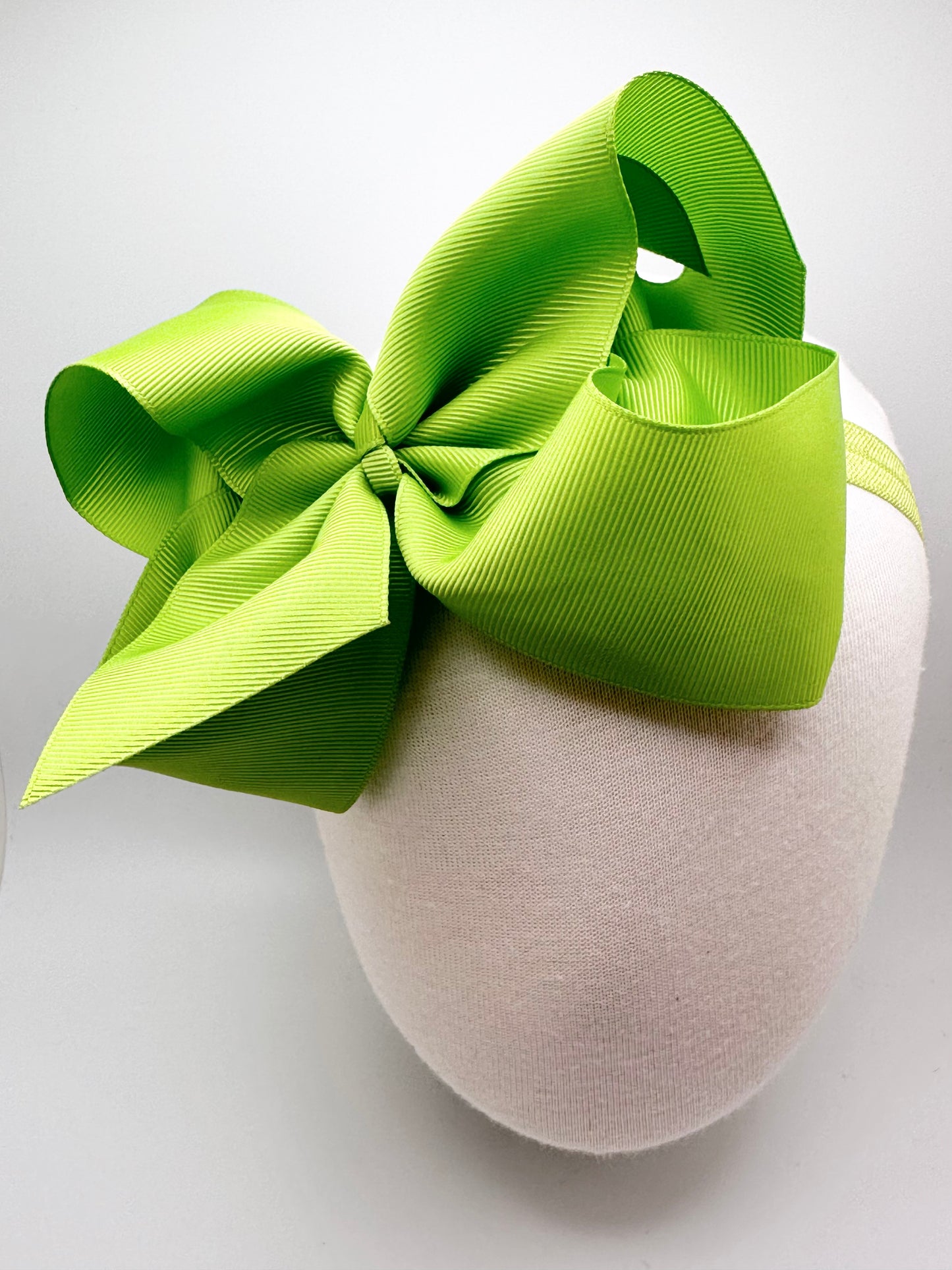 Lime Green Headband Bow