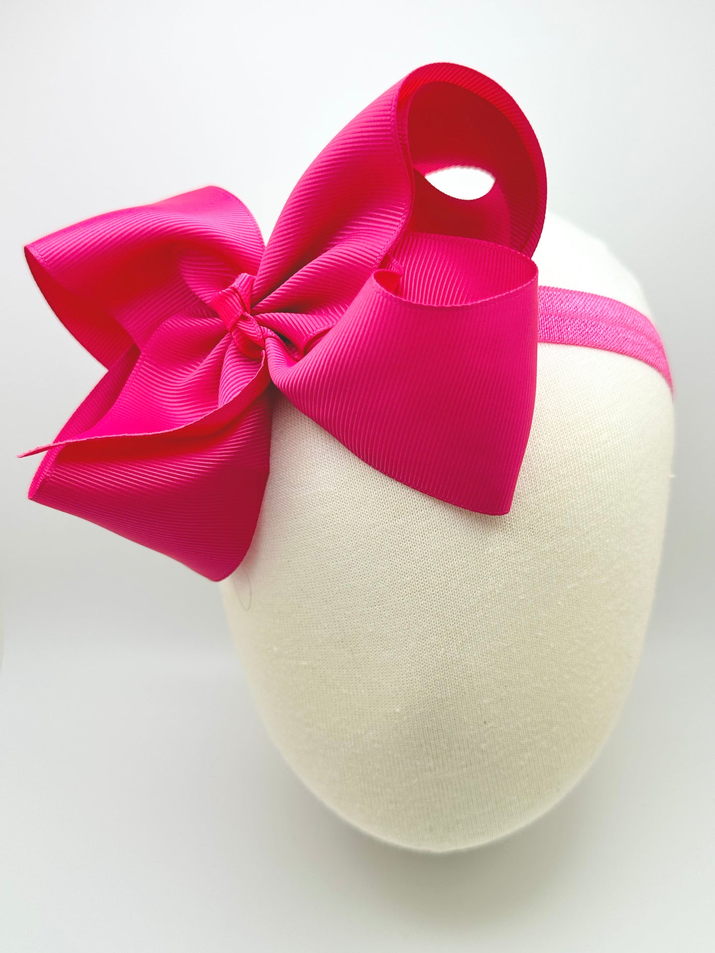 Hot Pink Headband Bow