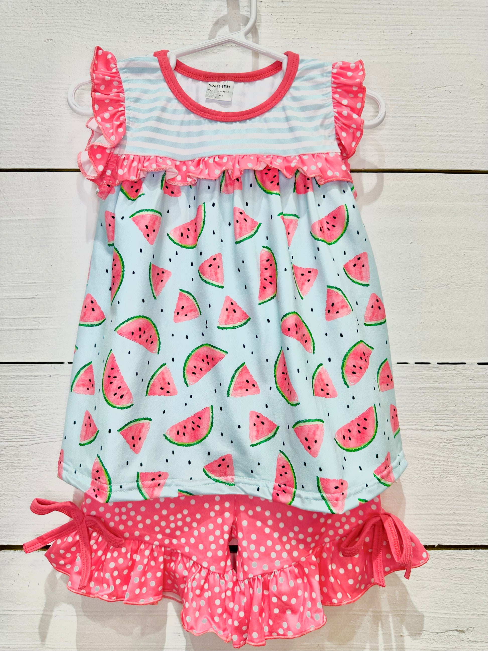 Watermelon outfit sales for baby girl